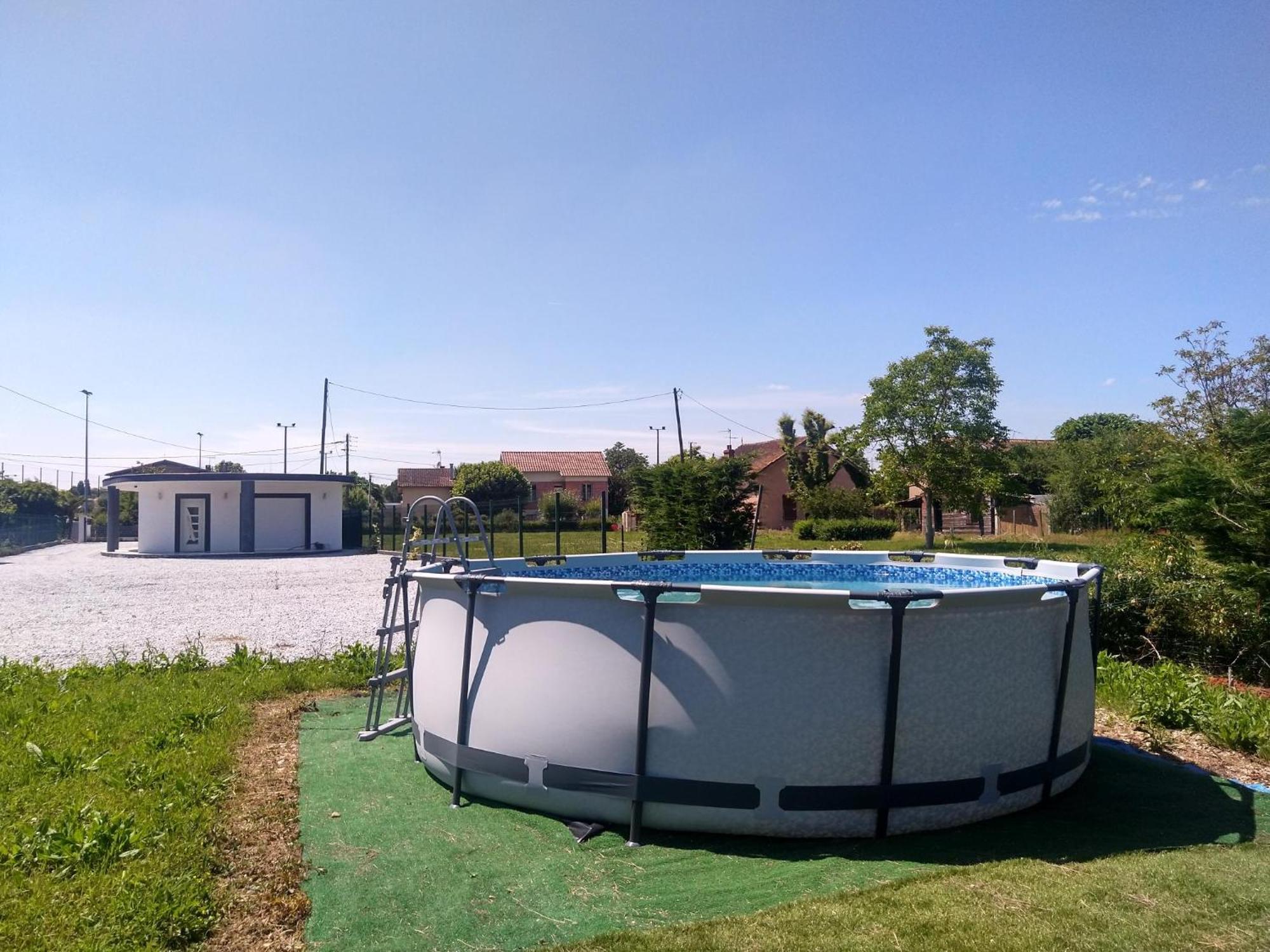 Maison Sapiac - 4Pers - 2 Chambres - 3 Lits - Clim Reversible - Terrasse Ombragee Et Grand Jardin - Piscine Saison Estivale Montauban Exteriér fotografie
